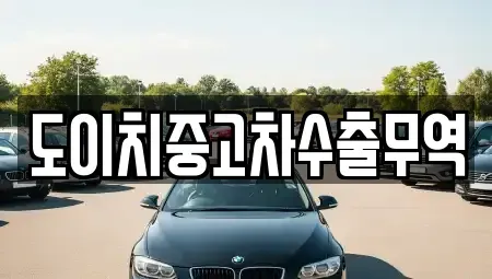 경기도 양평군 강상면 중고차 전문 도이치중고차수출무역