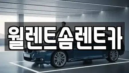 경기도 여주시 연라동 렌트카 전문 월렌트솜렌트카