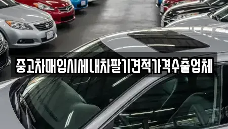 경기도 여주시 연라동 중고차매매 전문 중고차매입시세내차팔기견적가격수출업체