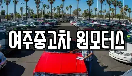 경기도 여주시 홍문동 중고차 전문 여주중고차 원모터스