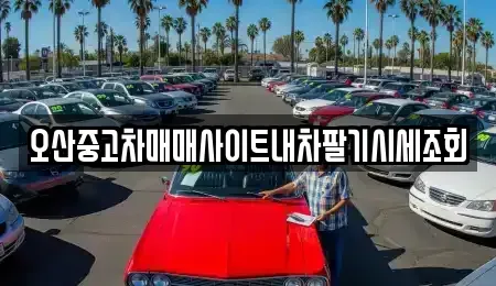 경기도 오산시 궐동 중고차 전문 오산중고차매매사이트내차팔기시세조회