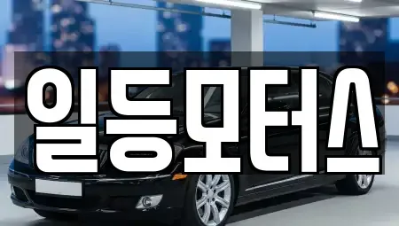 경기도 의왕시 내손동 중고차 전문 일등모터스