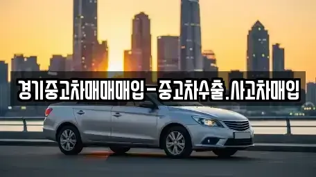 경기도 평택시 비전동 중고차매입 전문 경기중고차매매매입-중고차수출.사고차매입