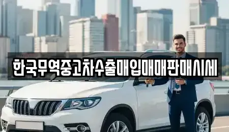 경기도 평택시 비전동 중고차매입 전문 한국무역중고차수출매입매매판매시세