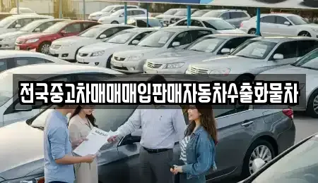 경기도 포천시 영중면 중고차매입 전문 전국중고차매매매입판매자동차수출화물차