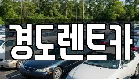 경기도 화성시 송산동 렌트카 전문 경도렌트카