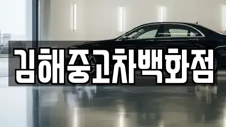 경남 김해시 이동 중고차매매 전문 김해중고차백화점