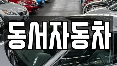 경남 사천시 벌리동 중고차매매 전문 동서자동차