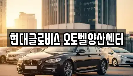경남 양산시 원동면 중고차 전문 현대글로비스 오토벨양산센터