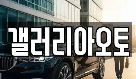 경남 진주시 초전동 중고차 전문 갤러리아오토