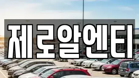 경남 창원시 마산합포구 덕동동 렌트카 전문 제로알엔티