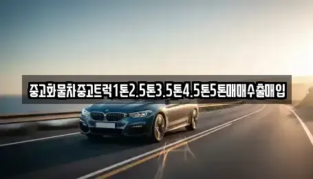 경남 창원시 진해구 대영동 중고차 전문 중고화물차중고트럭1톤2.5톤3.5톤4.5톤5톤매매수출매입