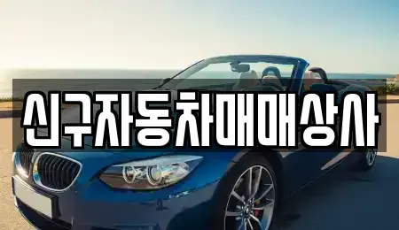 경남 창원시 진해구 대천동 중고차 전문 신구자동차매매상사