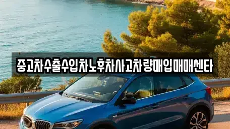 경남 창원시 진해구 풍호동 중고차매입 전문 중고차수출수입차노후차사고차량매입매매센타
