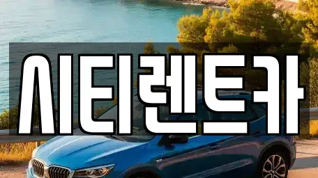 경남 함안군 가야읍 렌트카 전문 시티렌트카