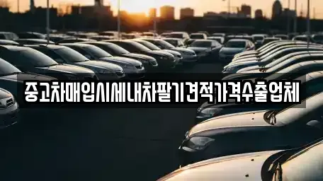 경남 함안군 가야읍 중고차매입 전문 중고차매입시세내차팔기견적가격수출업체