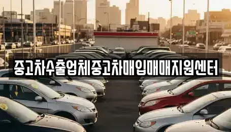 경북 안동시 송현동 중고차매매 전문 중고차수출업체중고차매입매매지원센터