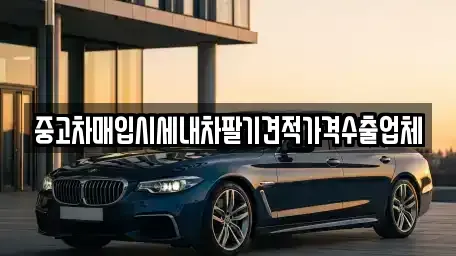 경북 영덕군 지품면 중고차매매 전문 중고차매입시세내차팔기견적가격수출업체