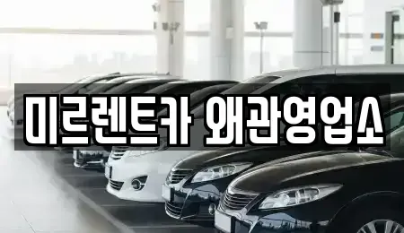 경북 칠곡군 기산면 렌트카 전문 미르렌트카 왜관영업소