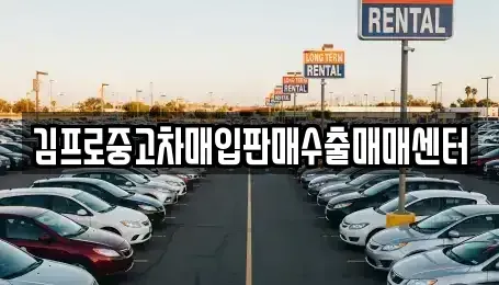 경상남도 진주시 칠암동 중고차매입 전문 김프로중고차매입판매수출매매센터