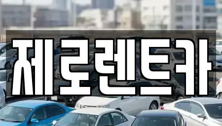 경상남도 창원시 성산구 양곡동 렌트카 전문 제로렌트카