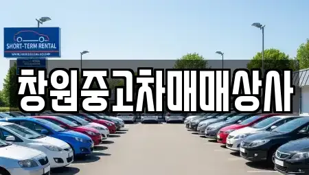 경상남도 창원시 성산구 양곡동 중고차매매 전문 창원중고차매매상사