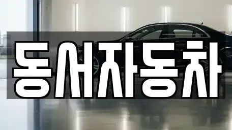 경상남도 창원시 의창구 동읍 중고차매매 전문 동서자동차