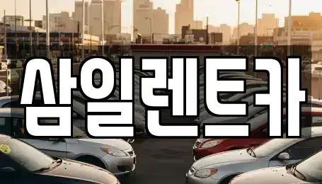경상남도 창원시 진해구 용원동 렌트카 전문 삼일렌트카