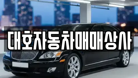 경상북도 상주시 화개동 중고차 전문 대호자동차매매상사