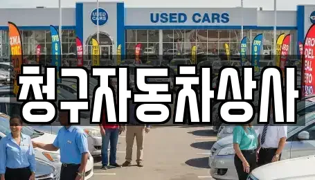 경상북도 상주시 화개동 중고차 전문 청구자동차상사