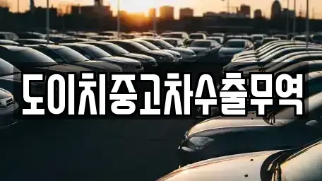경상북도 성주군 초전면 중고차 전문 도이치중고차수출무역