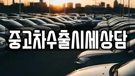 경상북도 안동시 안막동 중고차 전문 중고차수출시세상담