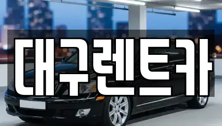 경상북도 안동시 이천동 렌트카 전문 대구렌트카