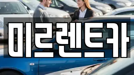 경상북도 영주시 상줄동 렌트카 전문 미르렌트카