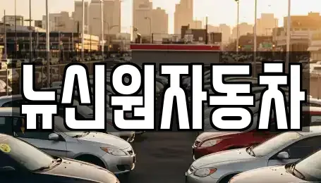 경상북도 영주시 창진동 중고차매매 전문 뉴신원자동차