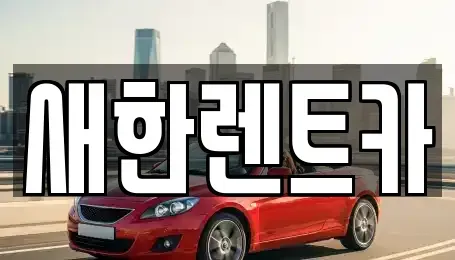 경상북도 영천시 교촌동 렌트카 전문 새한렌트카