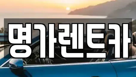 경상북도 포항시 북구 동빈1가 렌트카 전문 명가렌트카