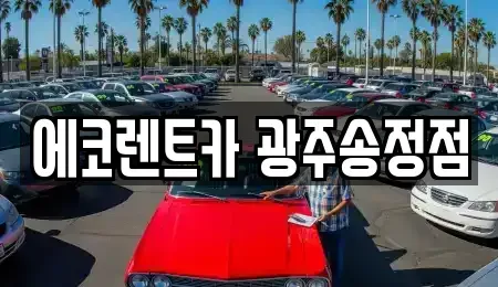광주 광산구 송정동 렌트카 전문 에코렌트카 광주송정점