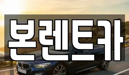 광주 북구 신안동 장기렌트카 전문 본렌트카