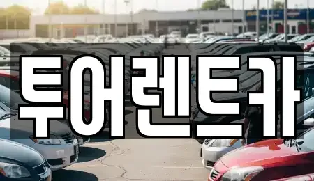 광주 북구 신안동 장기렌트카 전문 투어렌트카