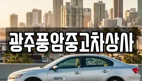 광주 북구 임동 중고차 전문 광주풍암중고차상사