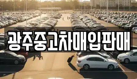 광주 북구 임동 중고차매입 전문 광주중고차매입판매