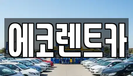 광주 북구 화암동 렌트카 전문 에코렌트카