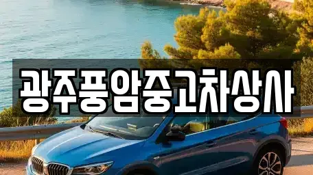 광주광역시 광산구 동산동 중고차매매 전문 광주풍암중고차상사