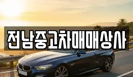 광주광역시 광산구 선암동 중고차매매 전문 전남중고차매매상사