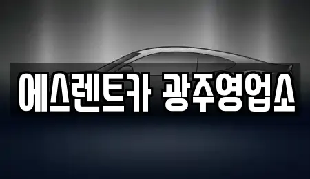 광주광역시 동구 충장로1가 렌트카 전문 에스렌트카 광주영업소