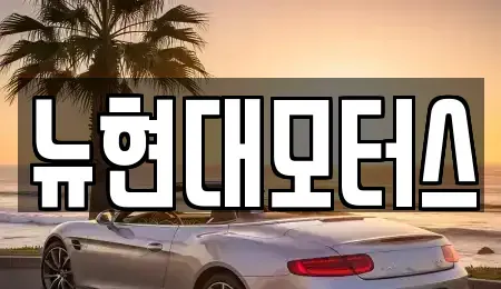 대구 동구 괴전동 중고차매매 전문 뉴현대모터스