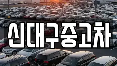 대구 동구 괴전동 중고차매매 전문 신대구중고차