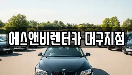 대구 동구 신서동 단기렌트카 전문 에스앤비렌터카 대구지점