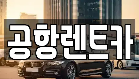 대구 동구 신서동 렌트카 전문 공항렌트카